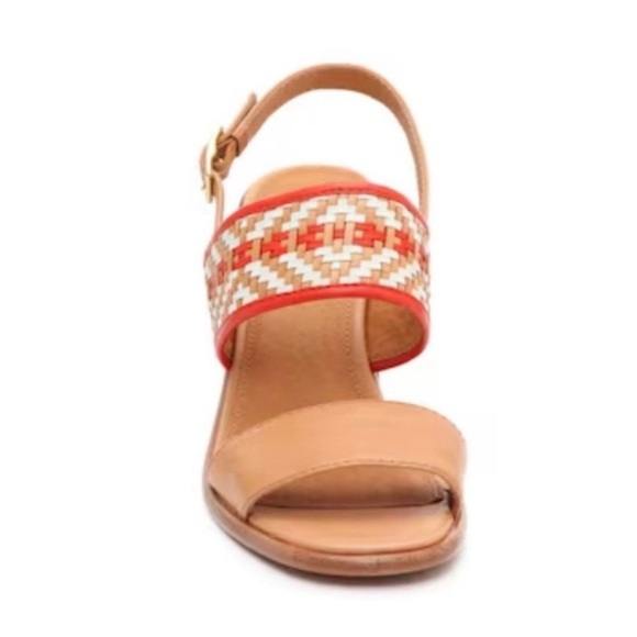 NIB FRYE Women's Amy Woven Block Heel Sandals - Size 11M - Picture 2 of 12
